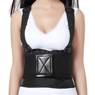 Back Brace with Suspenders