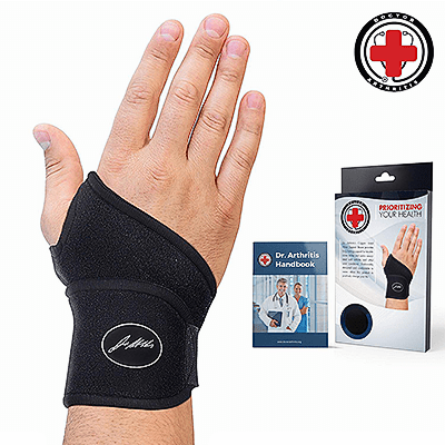 Copper-Lined Wrist Support