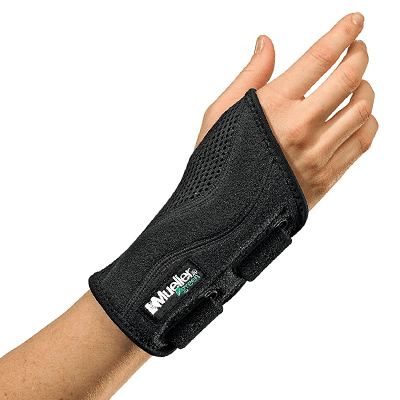 Green Fitted Wrist Brace