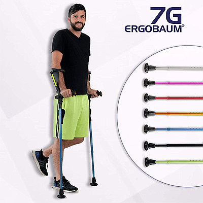 Ergonomic Forearm<br>Crutches