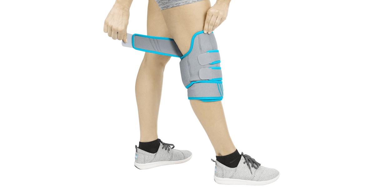 knee brace with built in ice pack