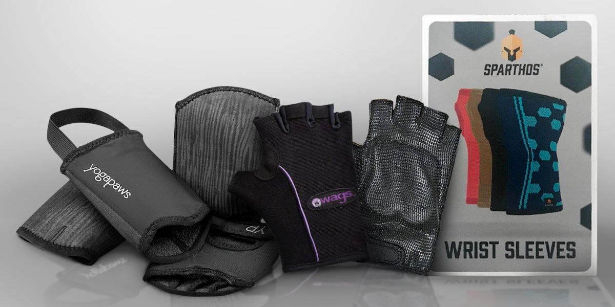 Yoga gloves by YogaPaws, WAGs Pro and Sparthos