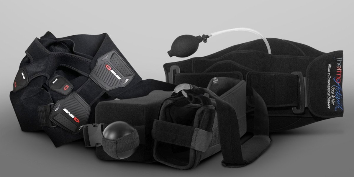 Shoulder braces for dislocation by EVS Sports, Vive and NatraCure